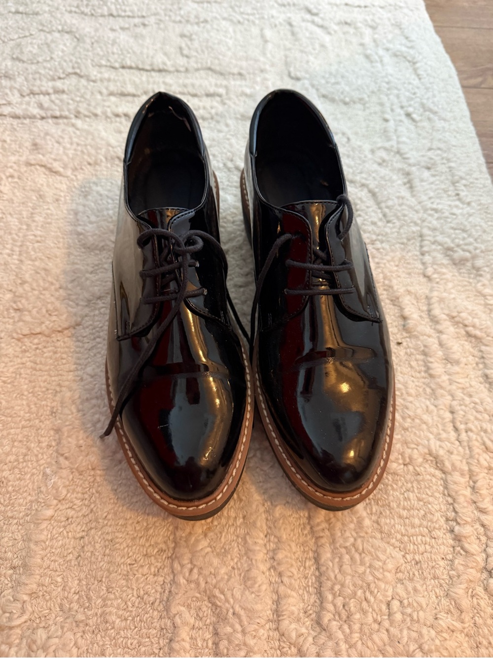 Black Patent Leather Dress Shoes